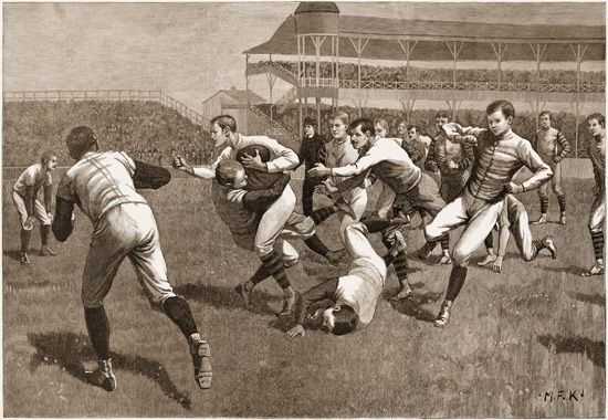 Early American college football